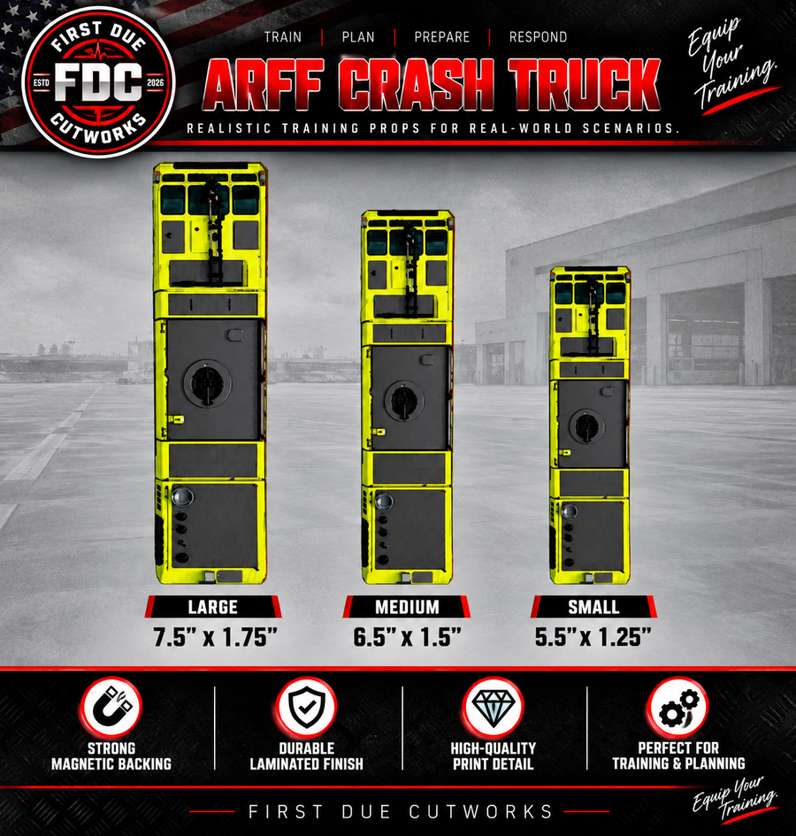 ARFF Truck Training Magnet