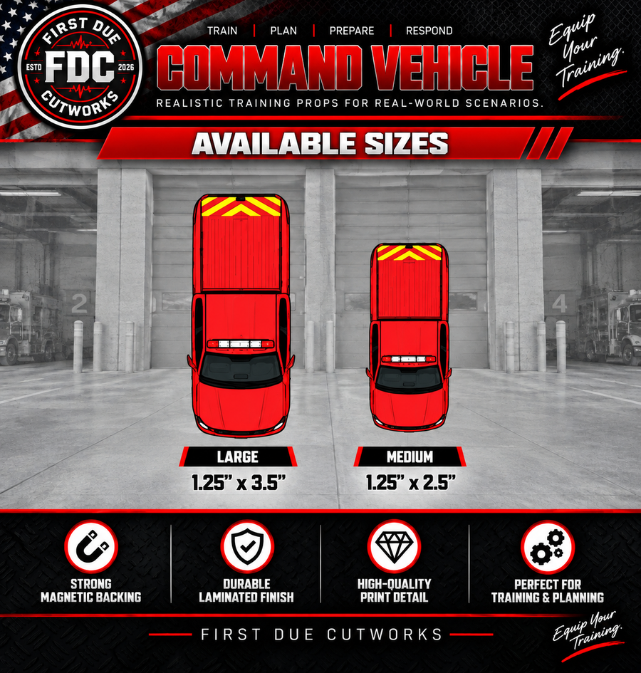 Command Vehicle Training Magnet