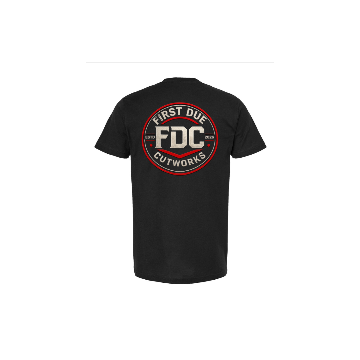 First Due Cutworks T-Shirt — FDC Scramble