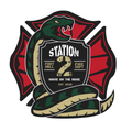 Fort Mill Fire Station 2 Die-Cut Vinyl Sticker