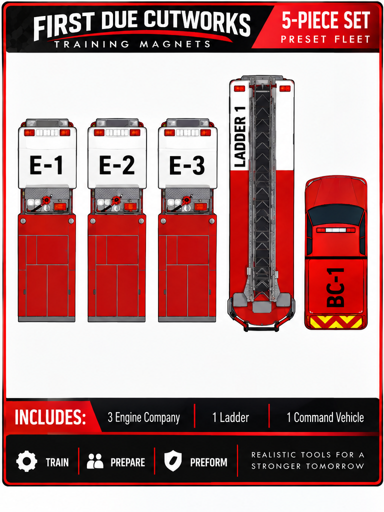 5-piece Ready-to-Go fleet reference