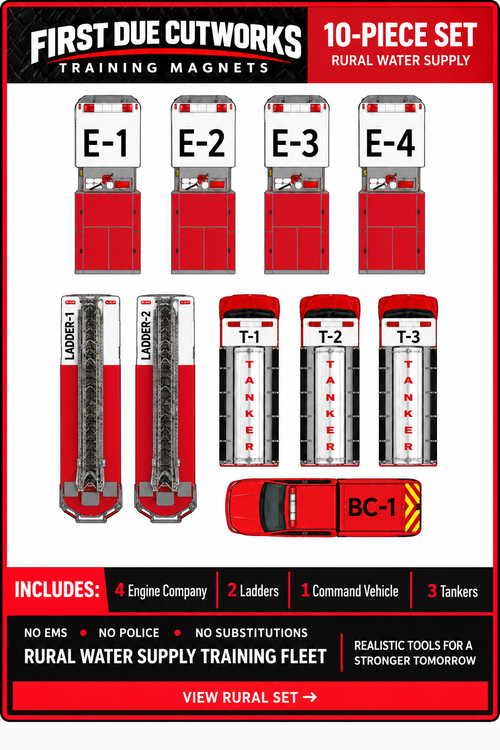 10-Piece Rural Water Supply Training Magnet Fleet