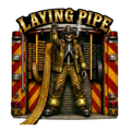 Laying Pipe Die-Cut Vinyl Sticker
