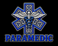 Paramedic holographic die-cut sticker