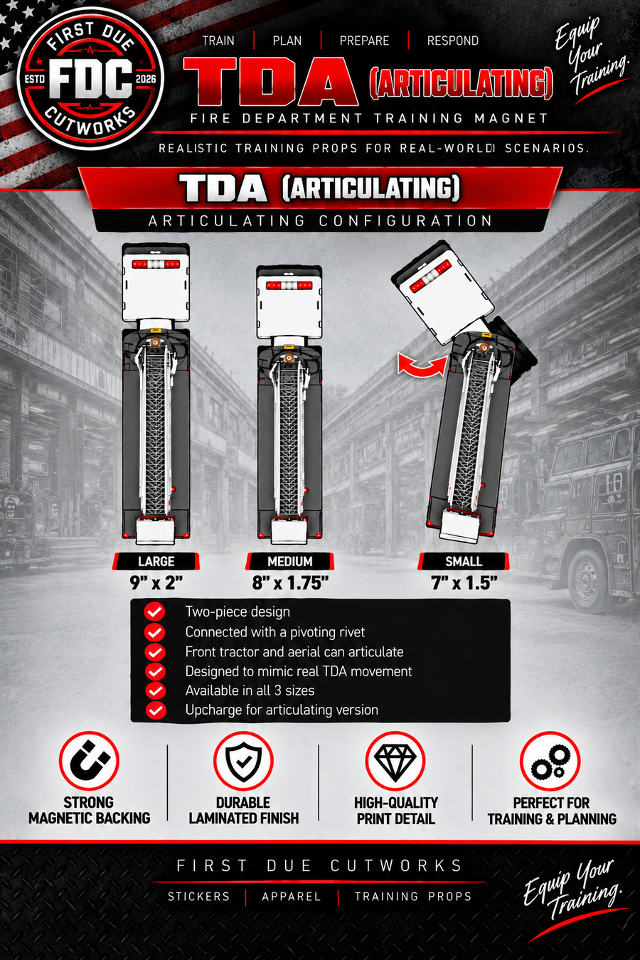 TDA Training Magnet