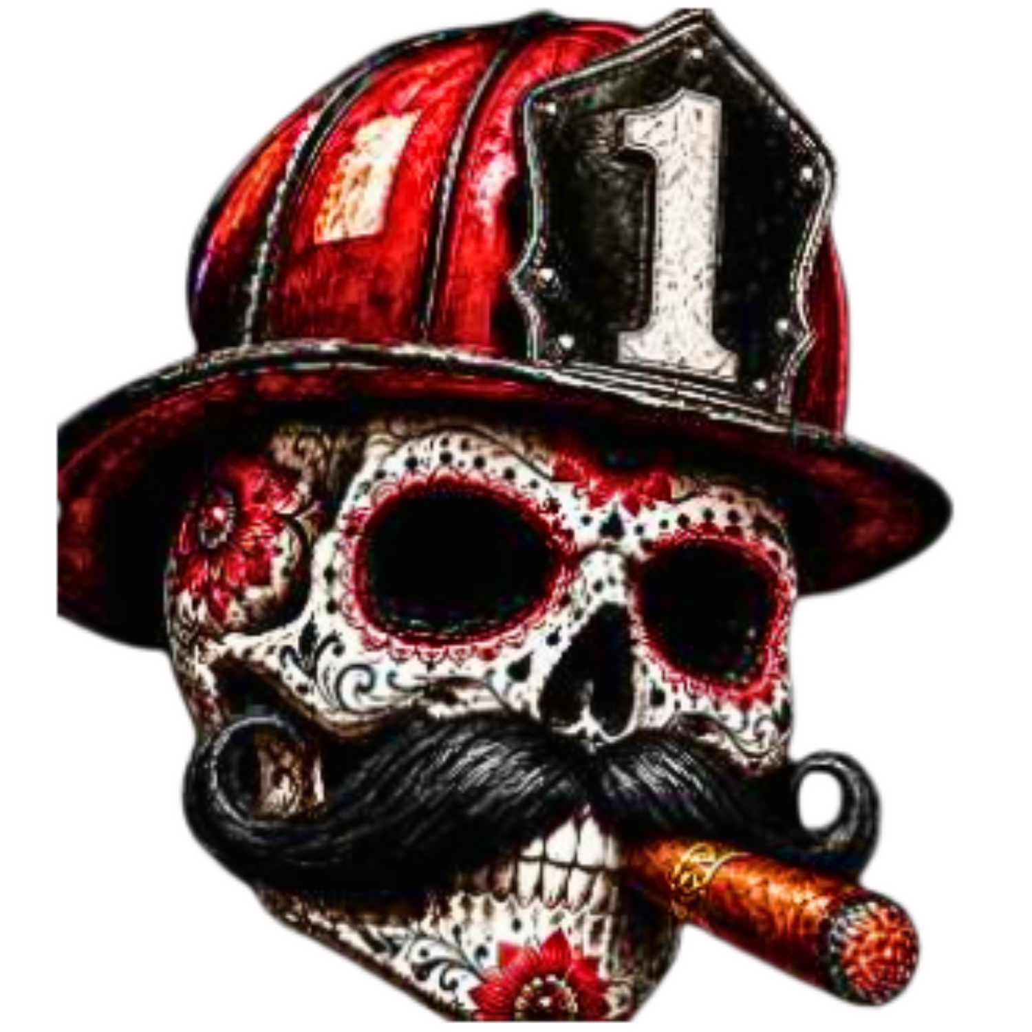 First Due Cutworks Skull Series